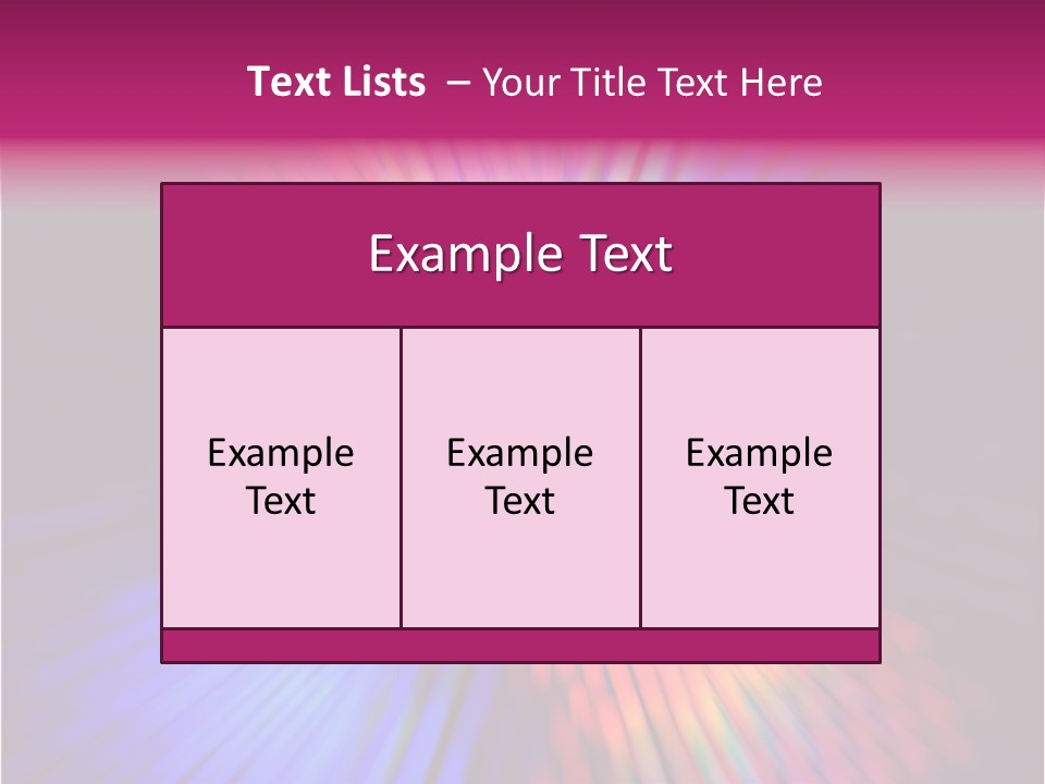 Broadband Glow Abstract PowerPoint Template