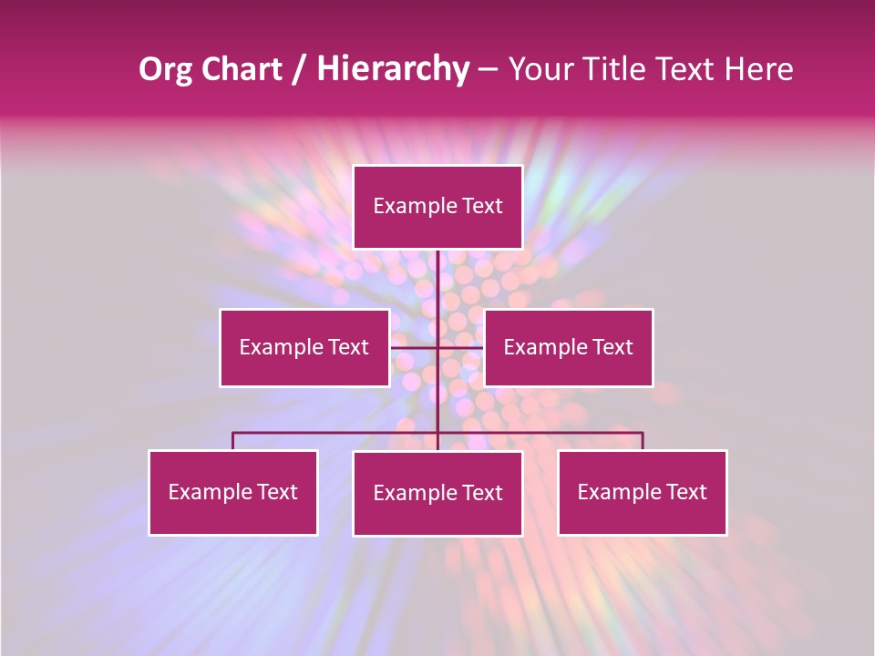Broadband Glow Abstract PowerPoint Template