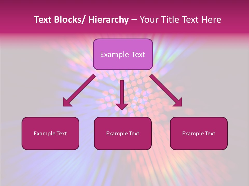 Broadband Glow Abstract PowerPoint Template