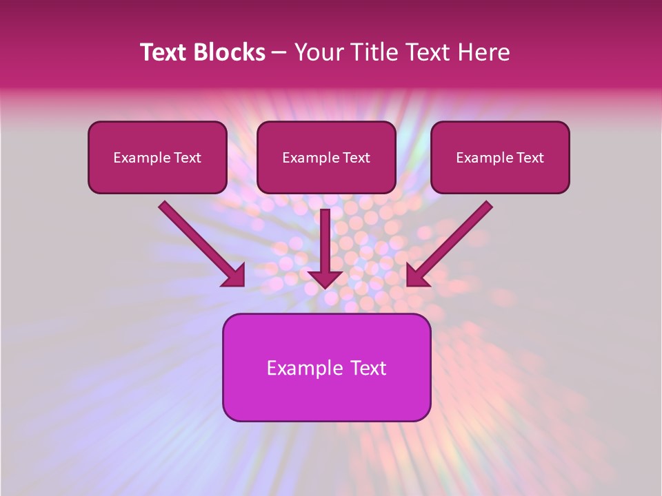 Broadband Glow Abstract PowerPoint Template