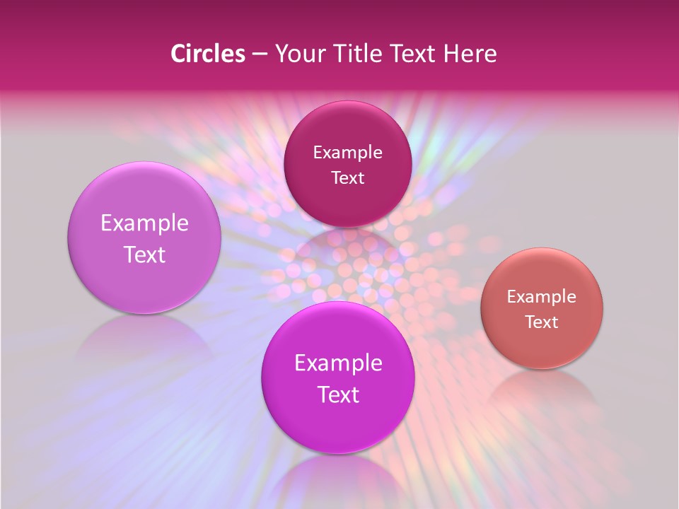Broadband Glow Abstract PowerPoint Template