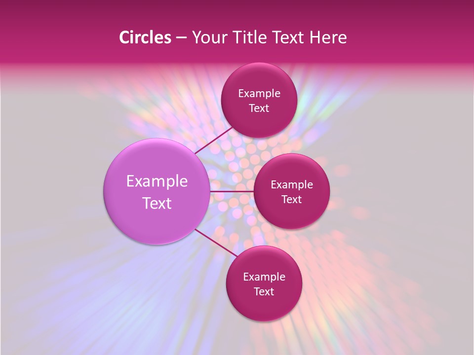 Broadband Glow Abstract PowerPoint Template