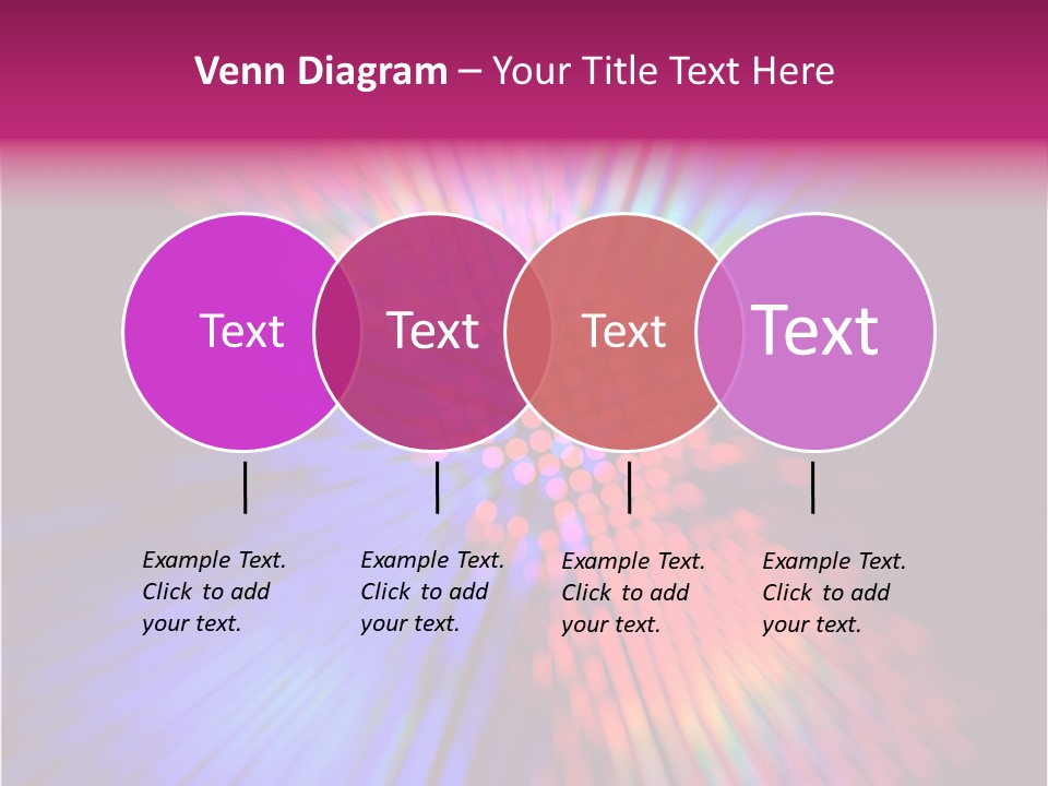 Broadband Glow Abstract PowerPoint Template
