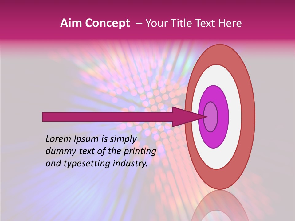 Broadband Glow Abstract PowerPoint Template
