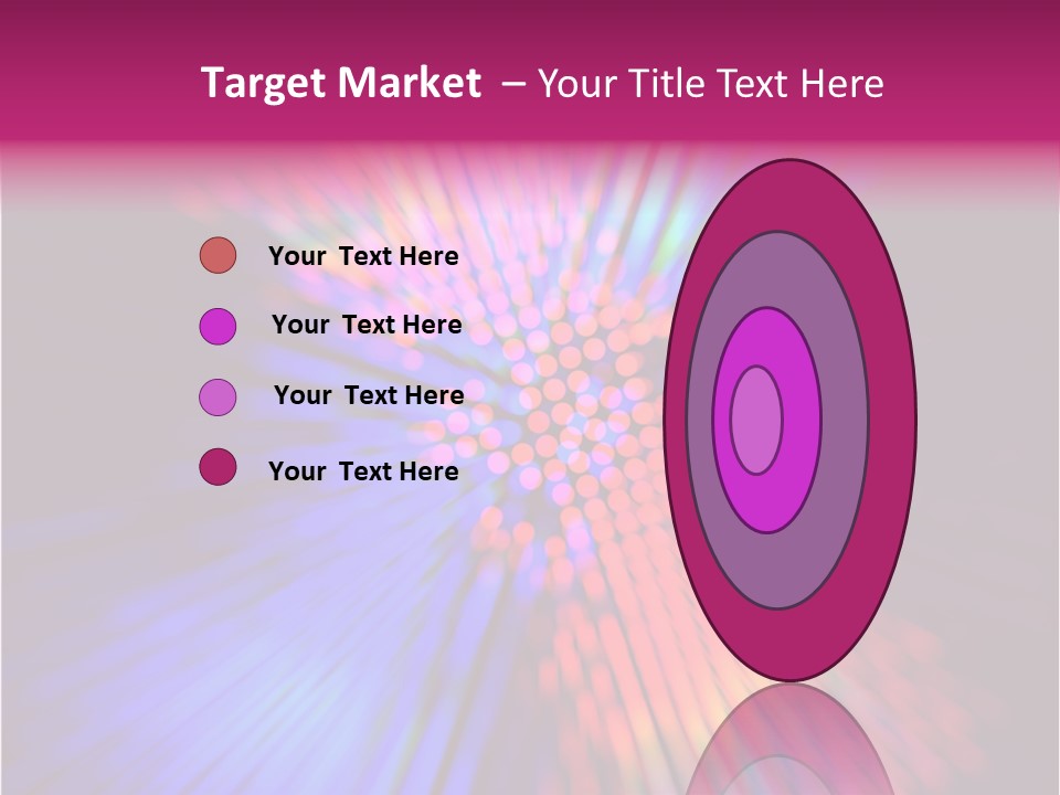 Broadband Glow Abstract PowerPoint Template