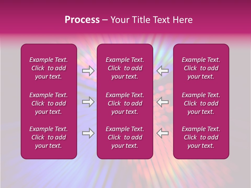 Broadband Glow Abstract PowerPoint Template
