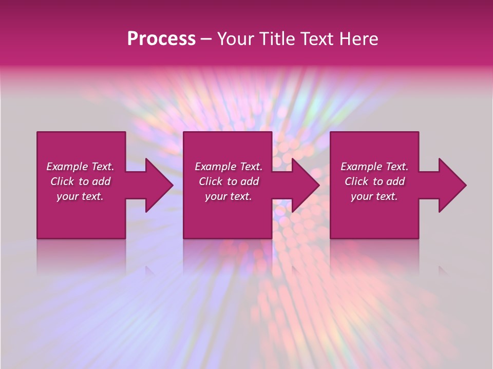 Broadband Glow Abstract PowerPoint Template
