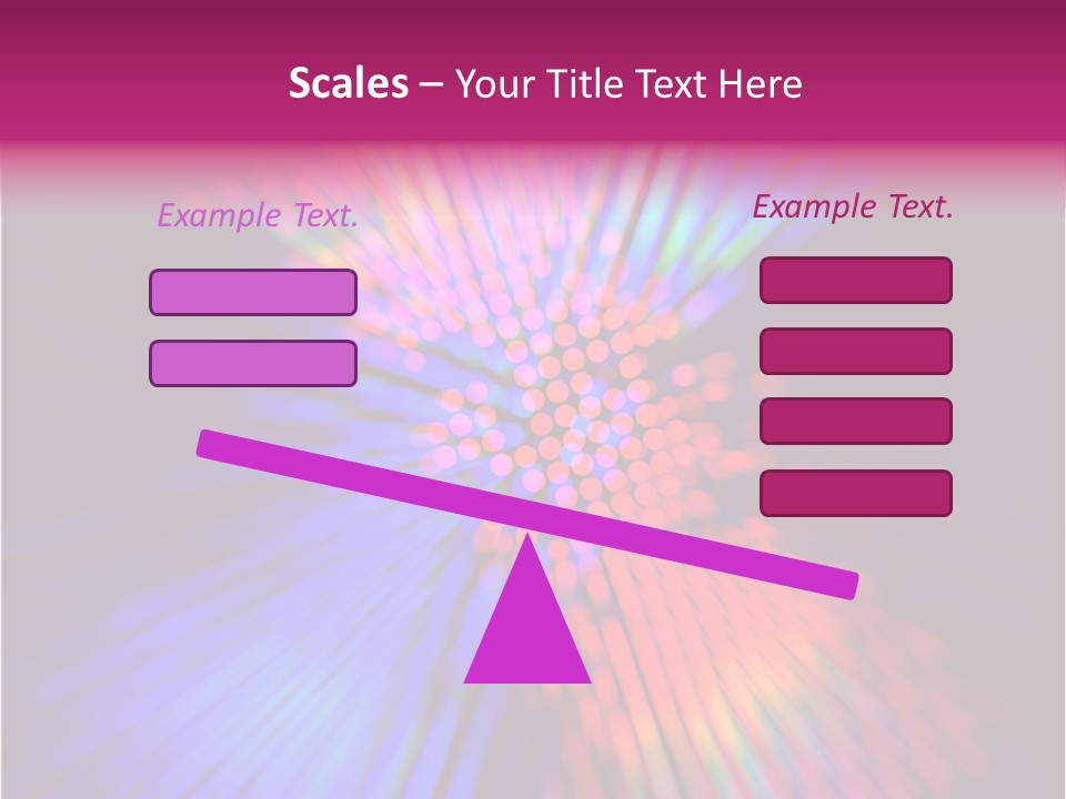 Broadband Glow Abstract PowerPoint Template