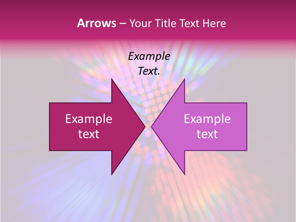 Broadband Glow Abstract PowerPoint Template