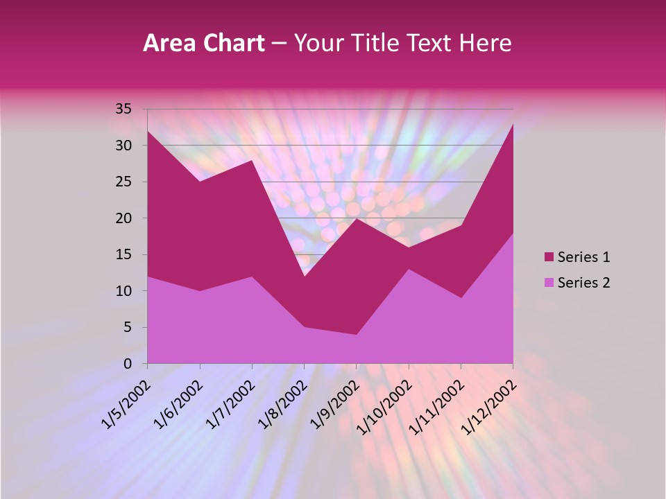 Broadband Glow Abstract PowerPoint Template