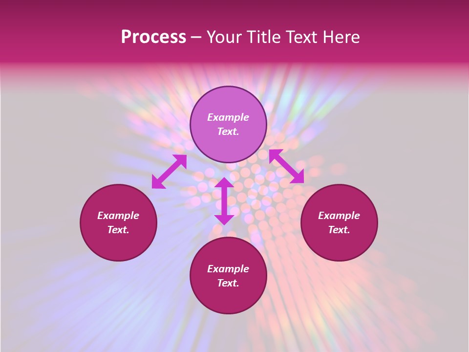 Broadband Glow Abstract PowerPoint Template