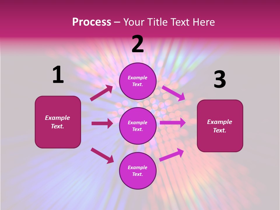 Broadband Glow Abstract PowerPoint Template
