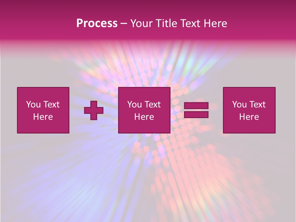 Broadband Glow Abstract PowerPoint Template