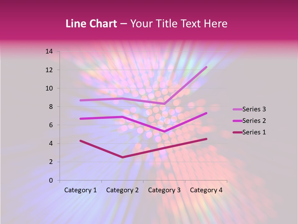 Broadband Glow Abstract PowerPoint Template