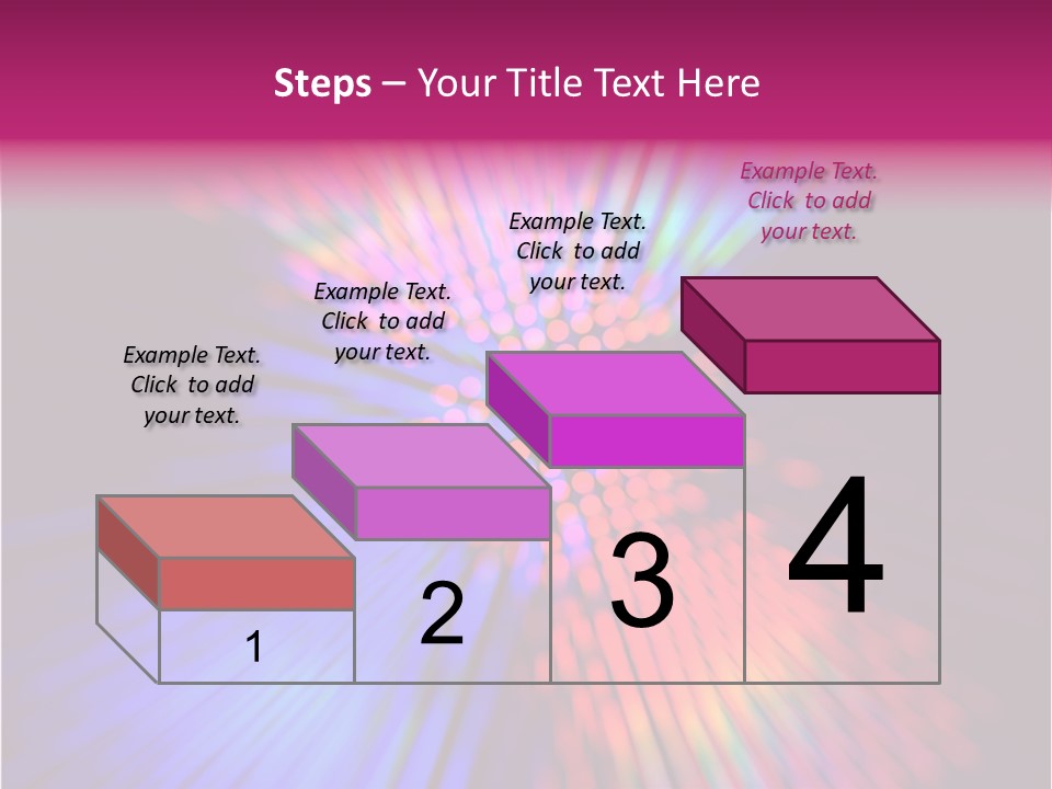Broadband Glow Abstract PowerPoint Template