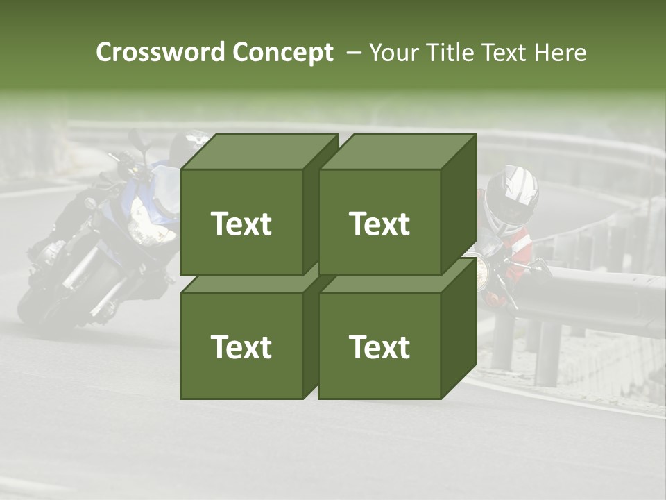 Countryside Curve Location PowerPoint Template