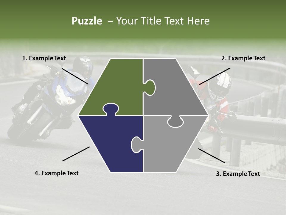 Countryside Curve Location PowerPoint Template