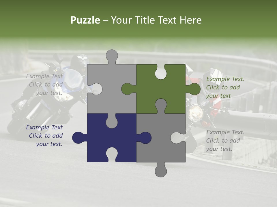 Countryside Curve Location PowerPoint Template