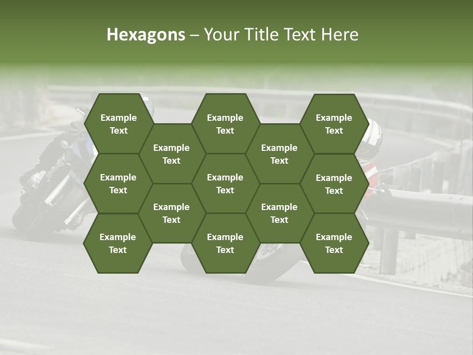 Countryside Curve Location PowerPoint Template