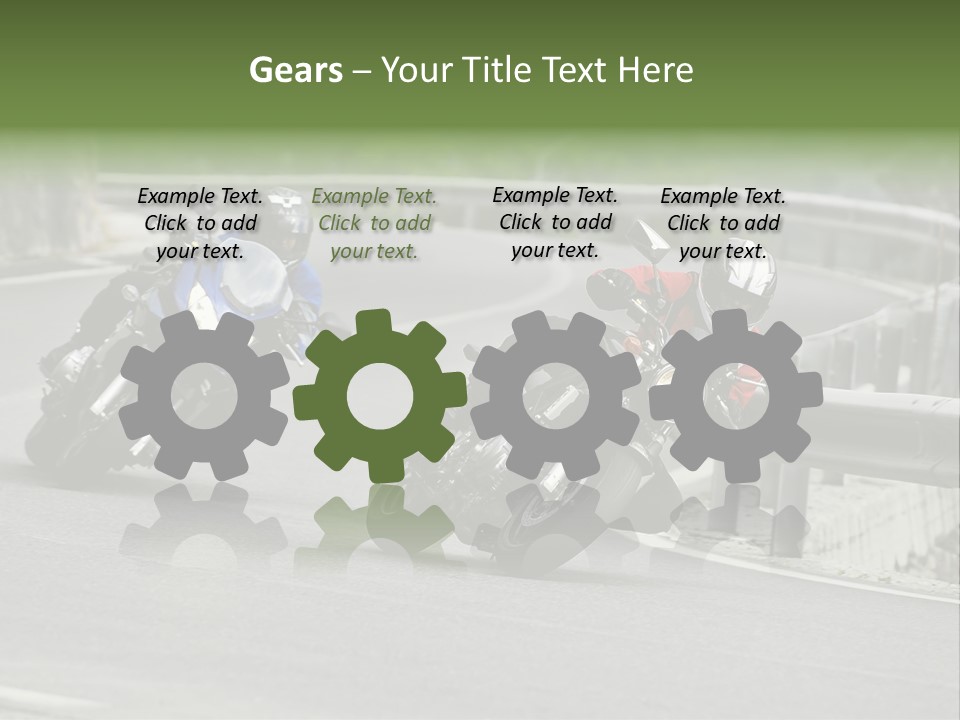 Countryside Curve Location PowerPoint Template