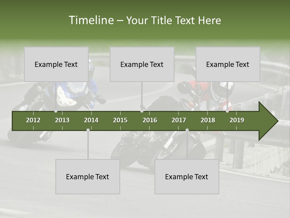 Countryside Curve Location PowerPoint Template