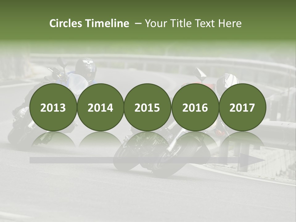 Countryside Curve Location PowerPoint Template