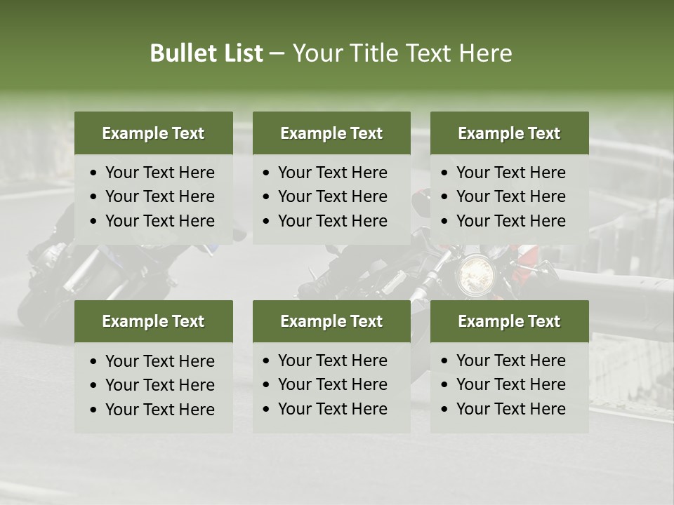Countryside Curve Location PowerPoint Template