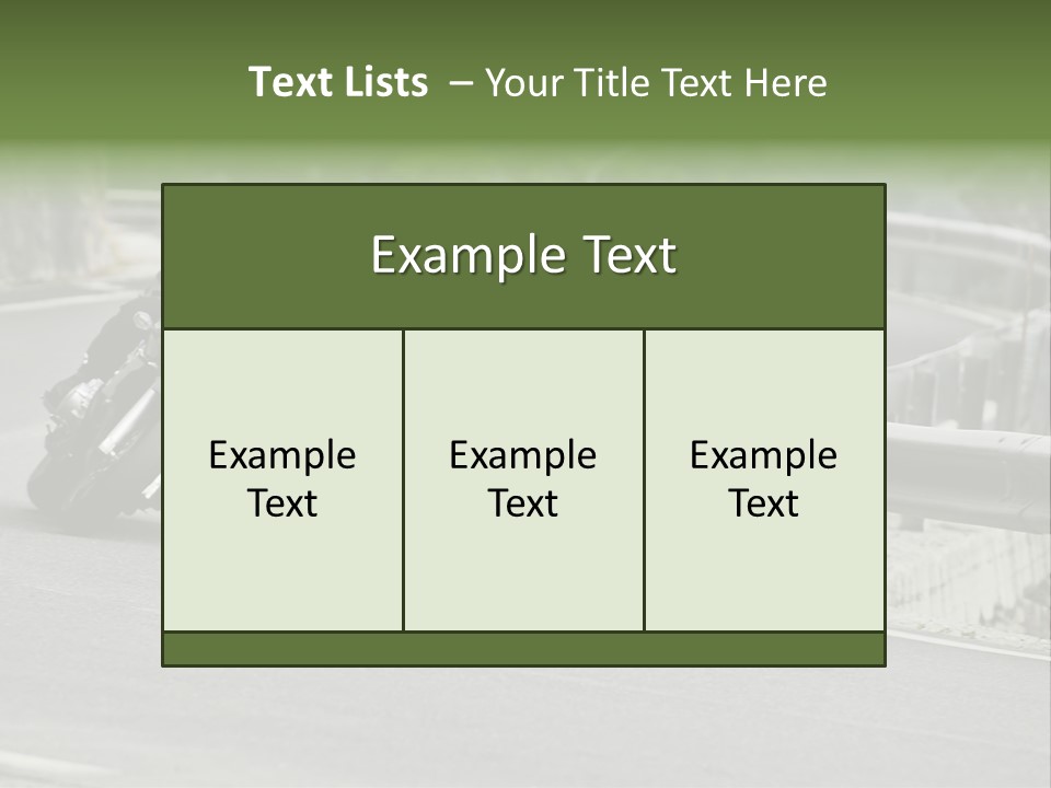 Countryside Curve Location PowerPoint Template