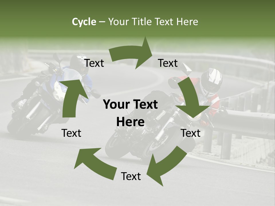 Countryside Curve Location PowerPoint Template