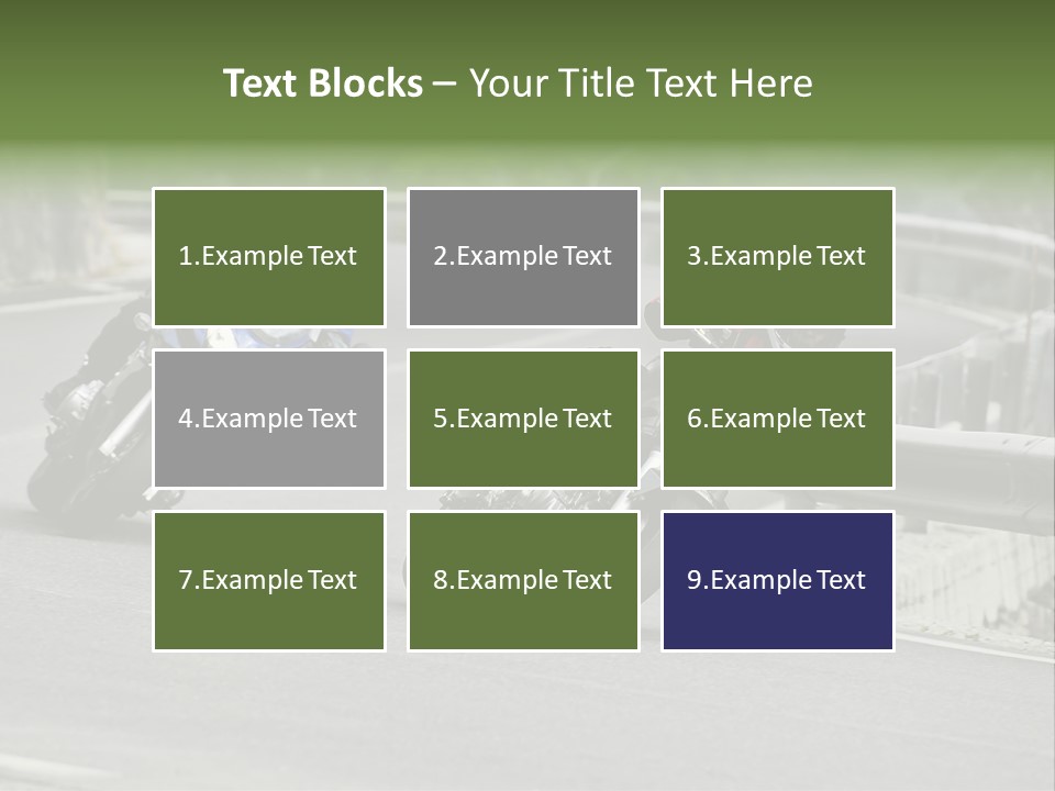 Countryside Curve Location PowerPoint Template
