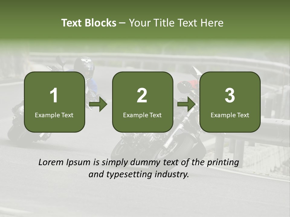 Countryside Curve Location PowerPoint Template