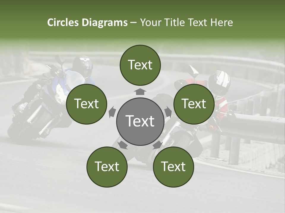 Countryside Curve Location PowerPoint Template