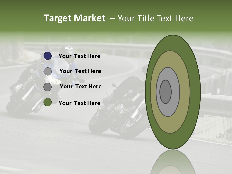 Countryside Curve Location PowerPoint Template