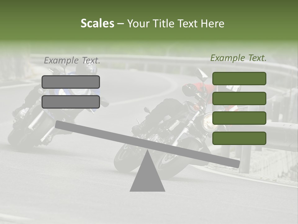 Countryside Curve Location PowerPoint Template