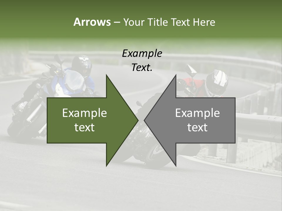 Countryside Curve Location PowerPoint Template