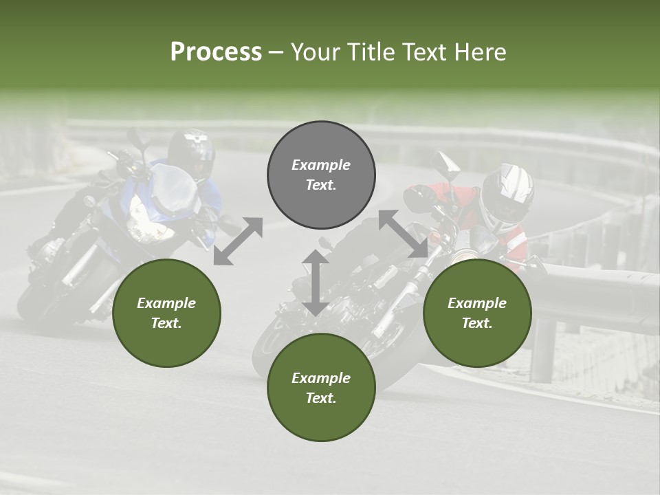 Countryside Curve Location PowerPoint Template
