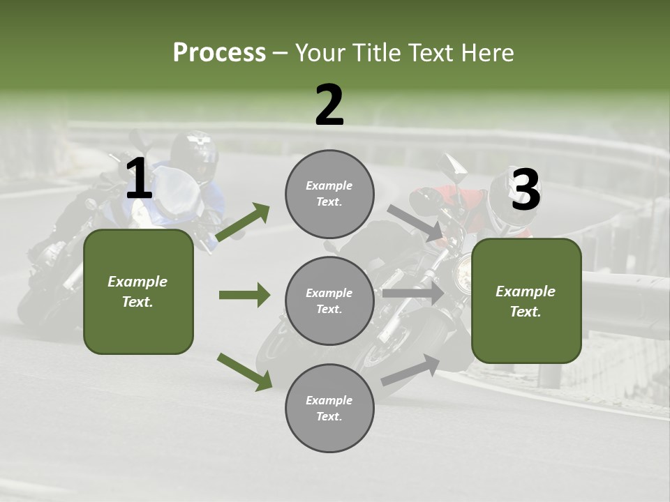 Countryside Curve Location PowerPoint Template