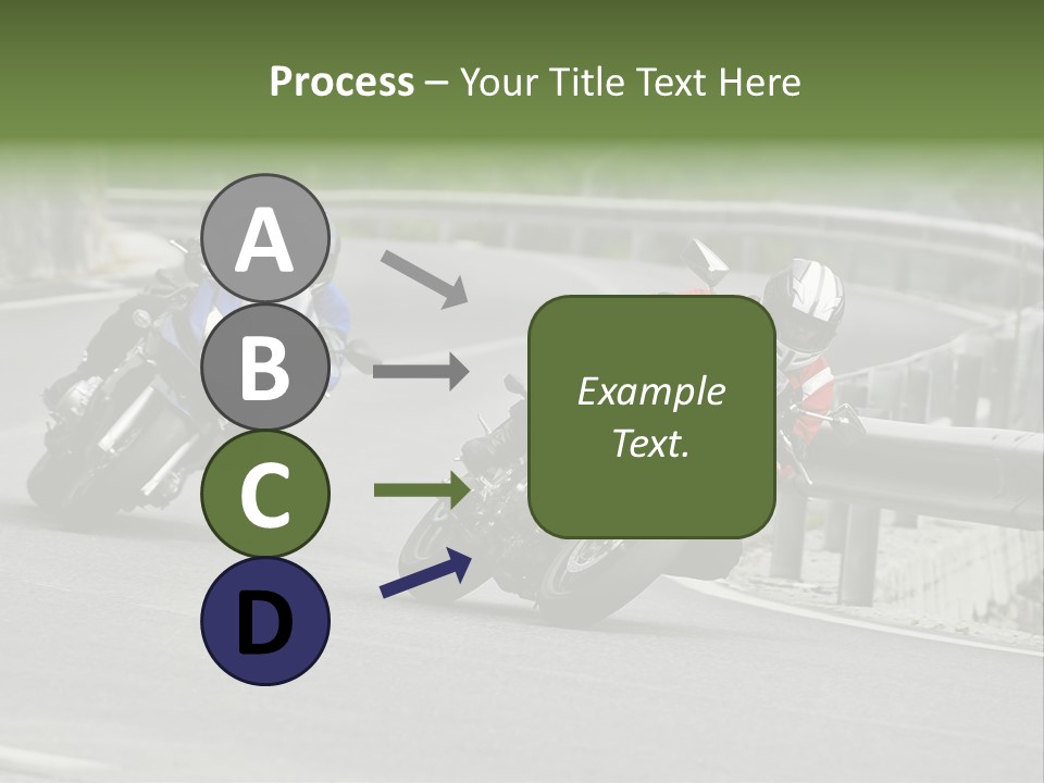 Countryside Curve Location PowerPoint Template