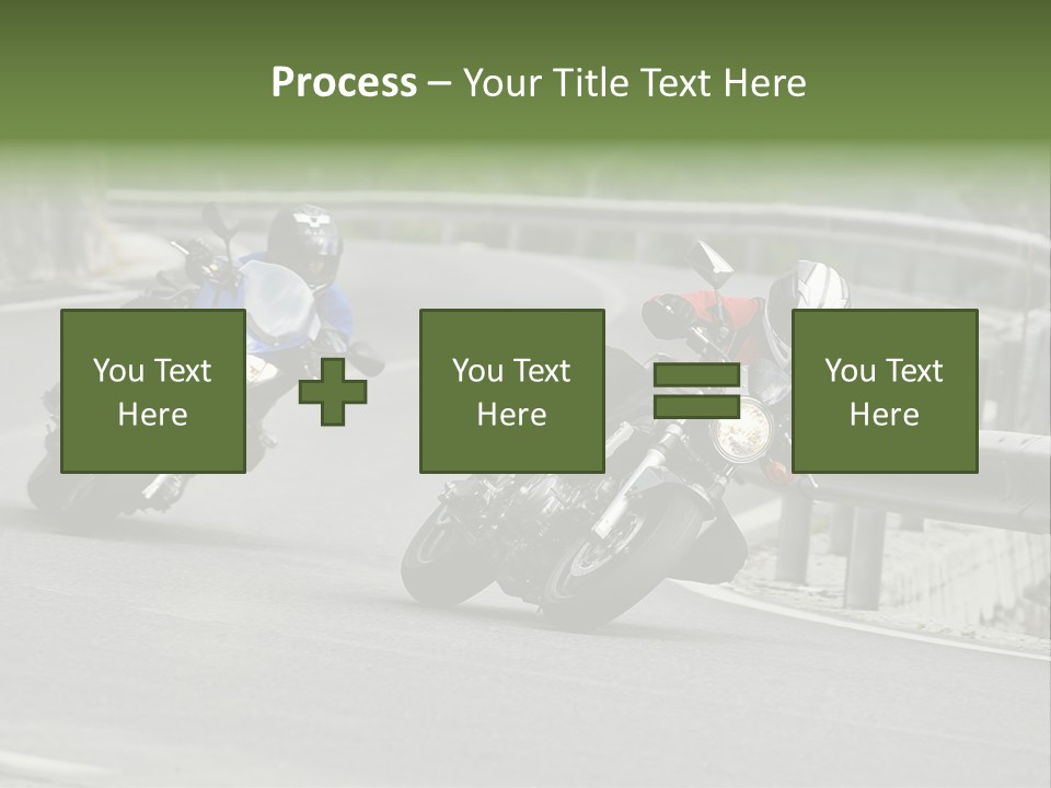 Countryside Curve Location PowerPoint Template