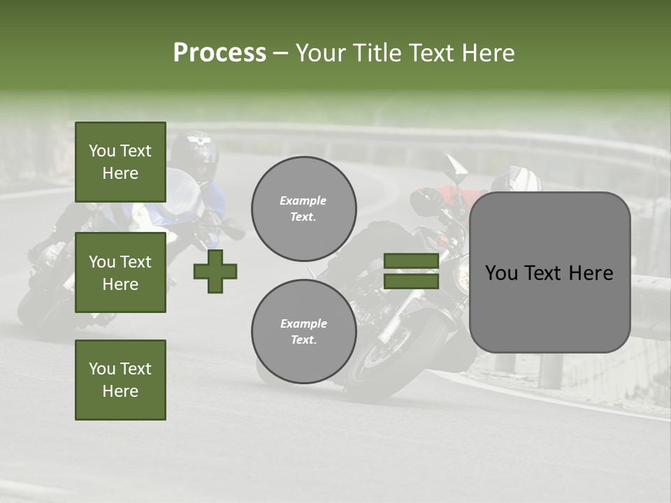 Countryside Curve Location PowerPoint Template