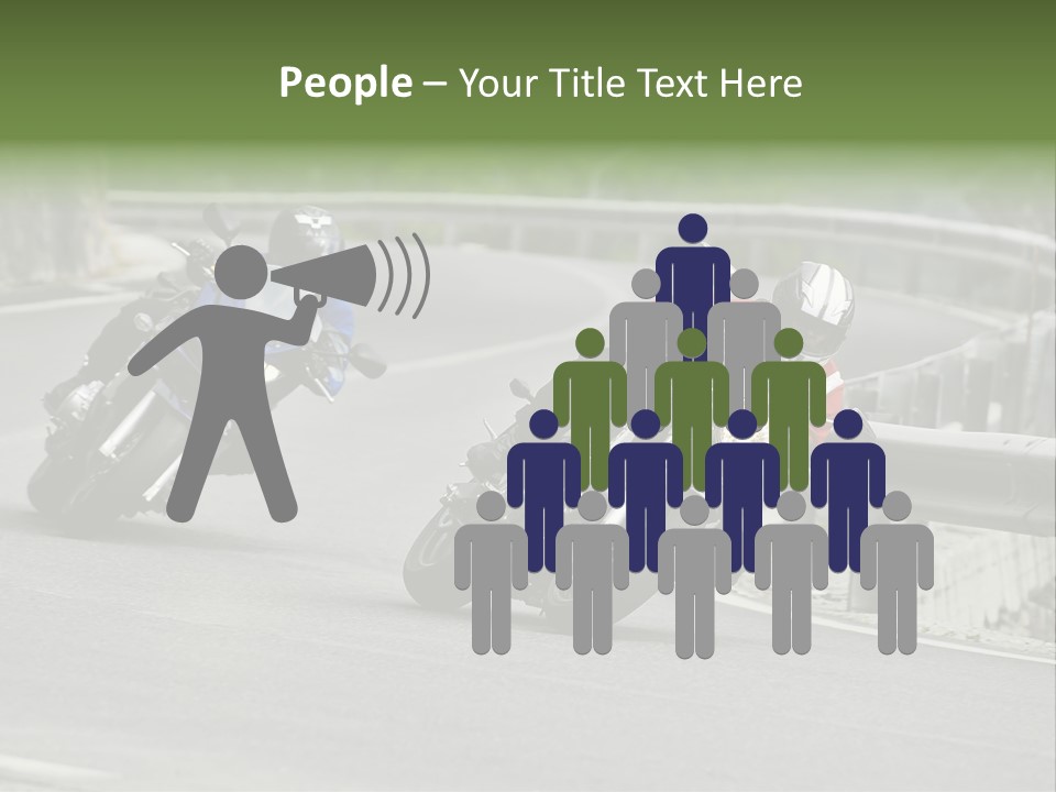 Countryside Curve Location PowerPoint Template