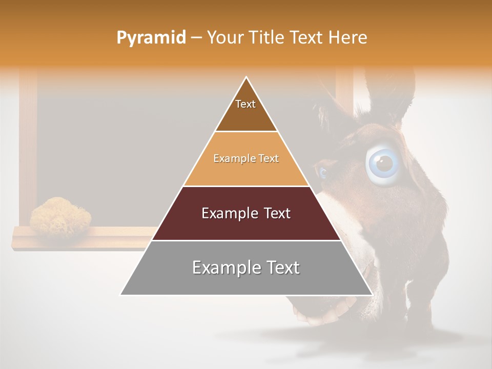 Schoolboy Funny Animal PowerPoint Template