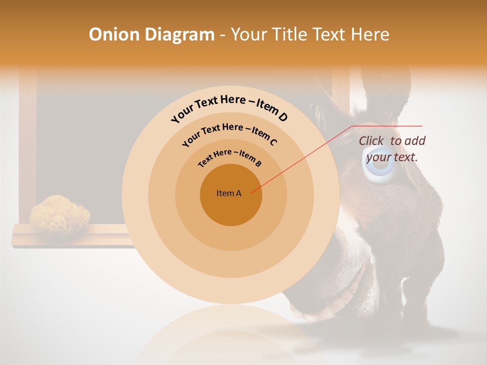 Schoolboy Funny Animal PowerPoint Template