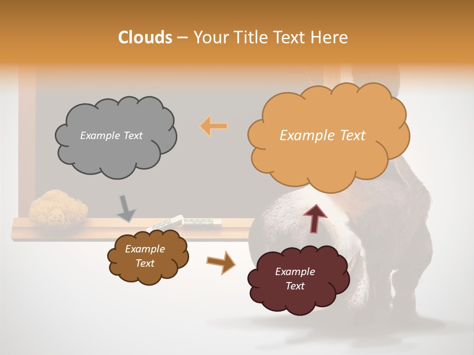 Schoolboy Funny Animal PowerPoint Template