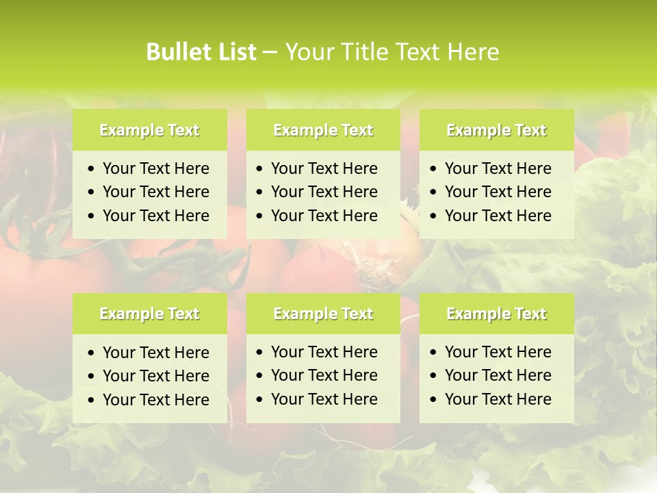 Paprika Pepper Food PowerPoint Template