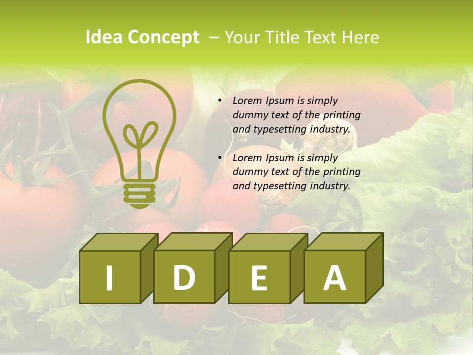 Paprika Pepper Food PowerPoint Template