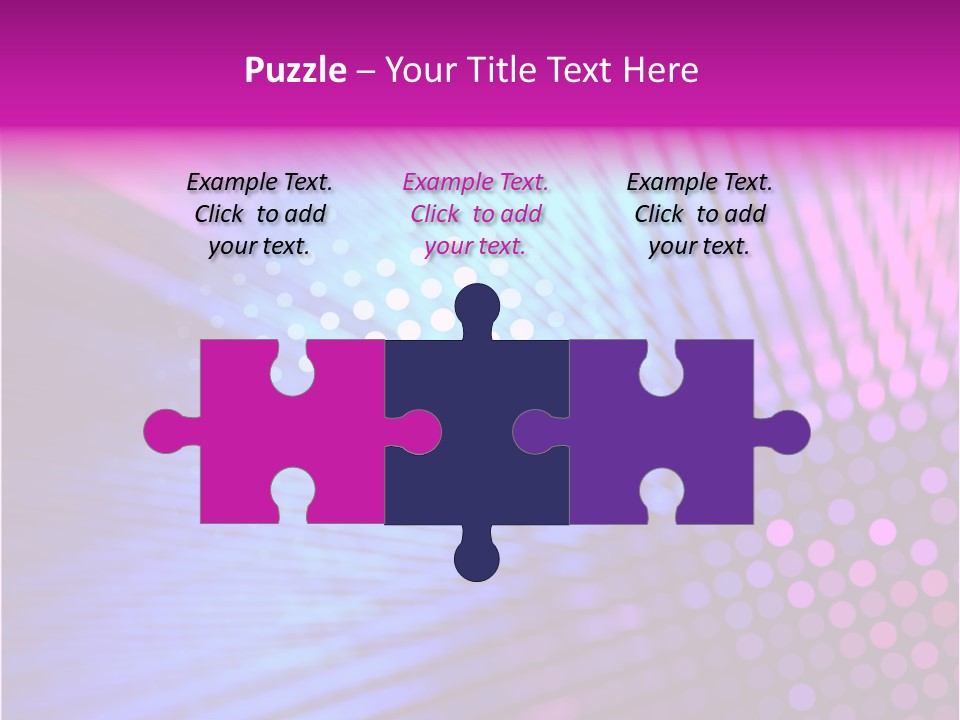 Glow Communication Disco PowerPoint Template