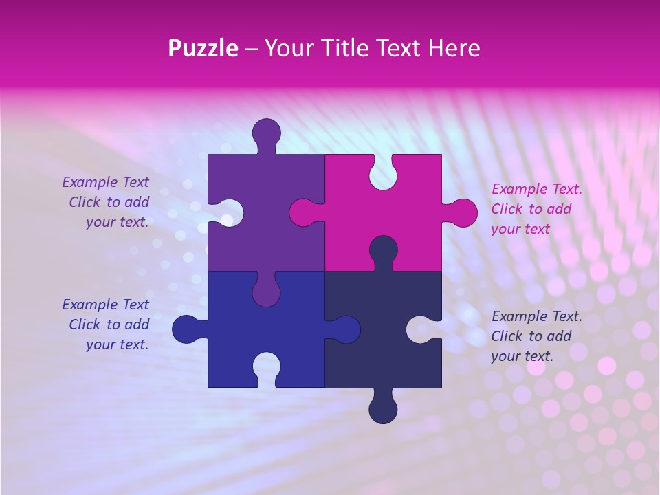 Glow Communication Disco PowerPoint Template