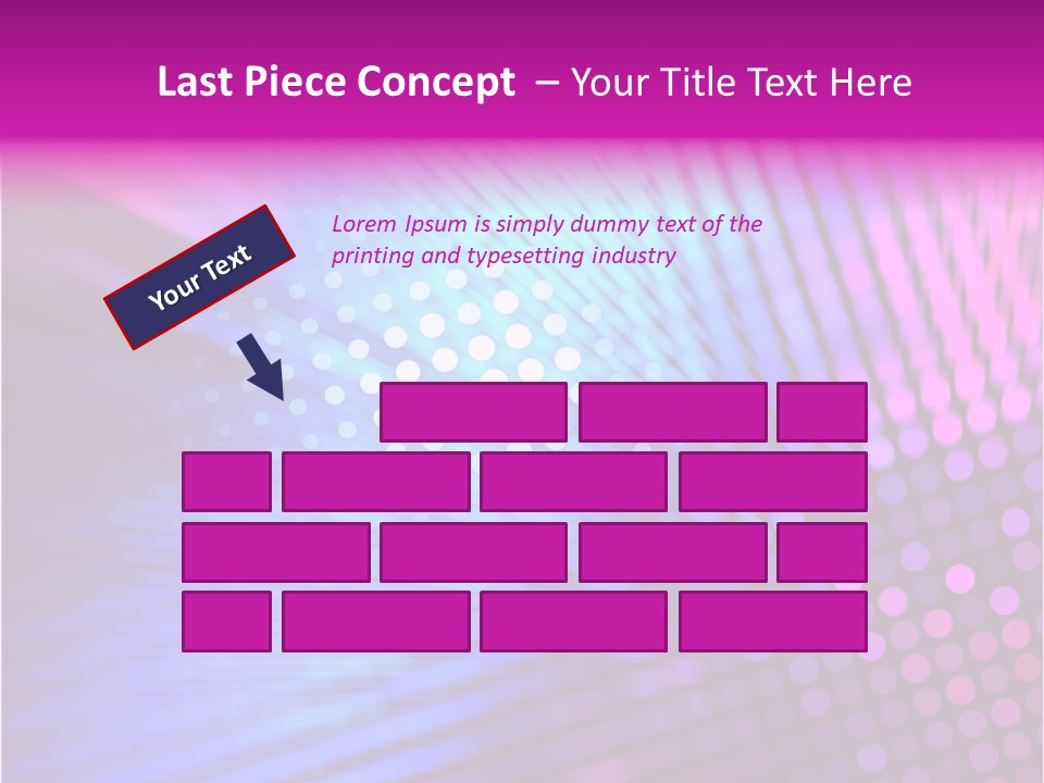 Glow Communication Disco PowerPoint Template