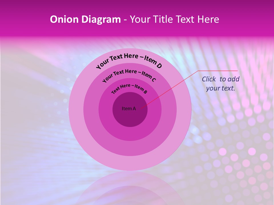 Glow Communication Disco PowerPoint Template